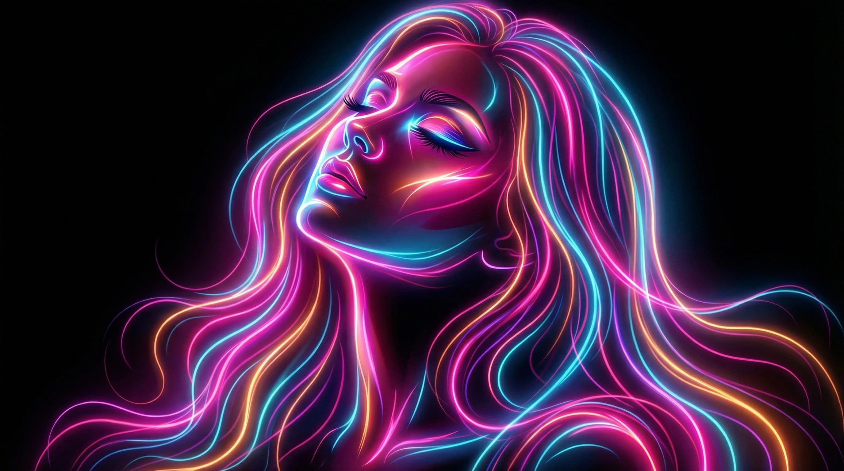 Неон на максимум.